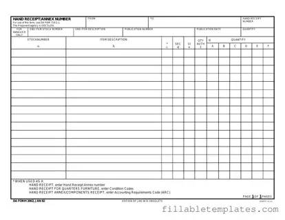 Official Da Template in PDF
